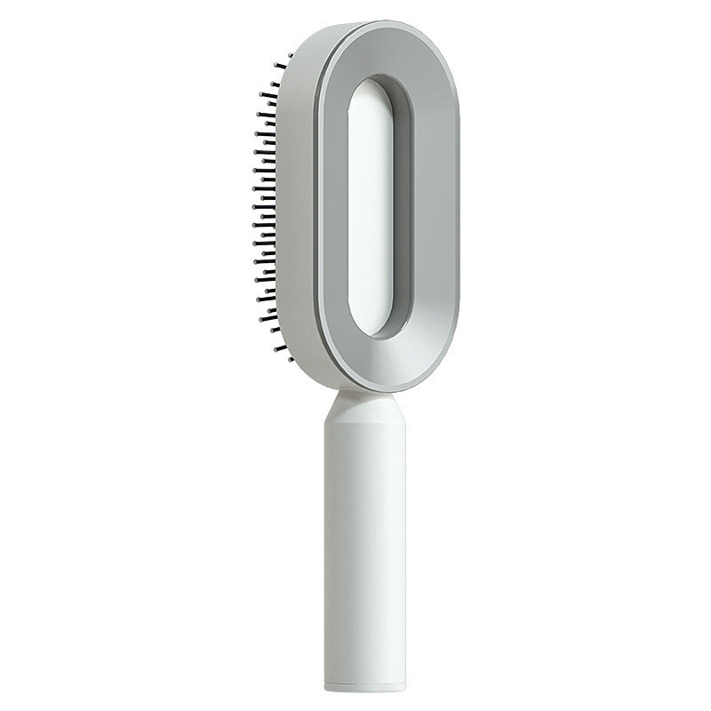 Self-Cleaning Hair Brush – One-Click Hair Removal & Scalp Massage Comb