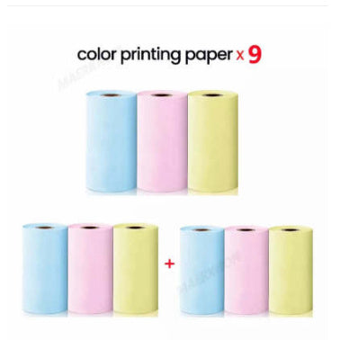 Mini Pocket Thermal Printer – Inkless, Portable & Smart