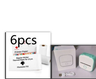 Mini Pocket Thermal Printer – Inkless, Portable & Smart
