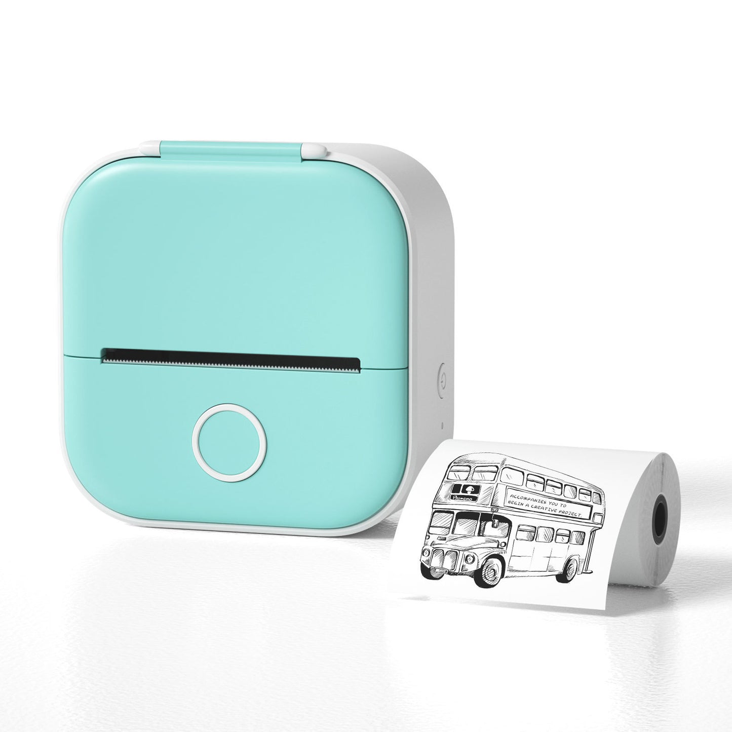 Mini Pocket Thermal Printer – Inkless, Portable & Smart
