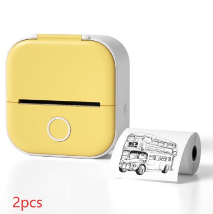 Mini Pocket Thermal Printer – Inkless, Portable & Smart