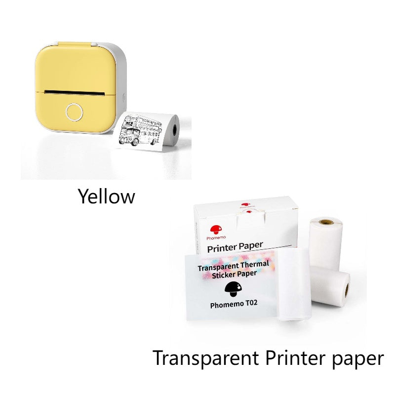Mini Pocket Thermal Printer – Inkless, Portable & Smart