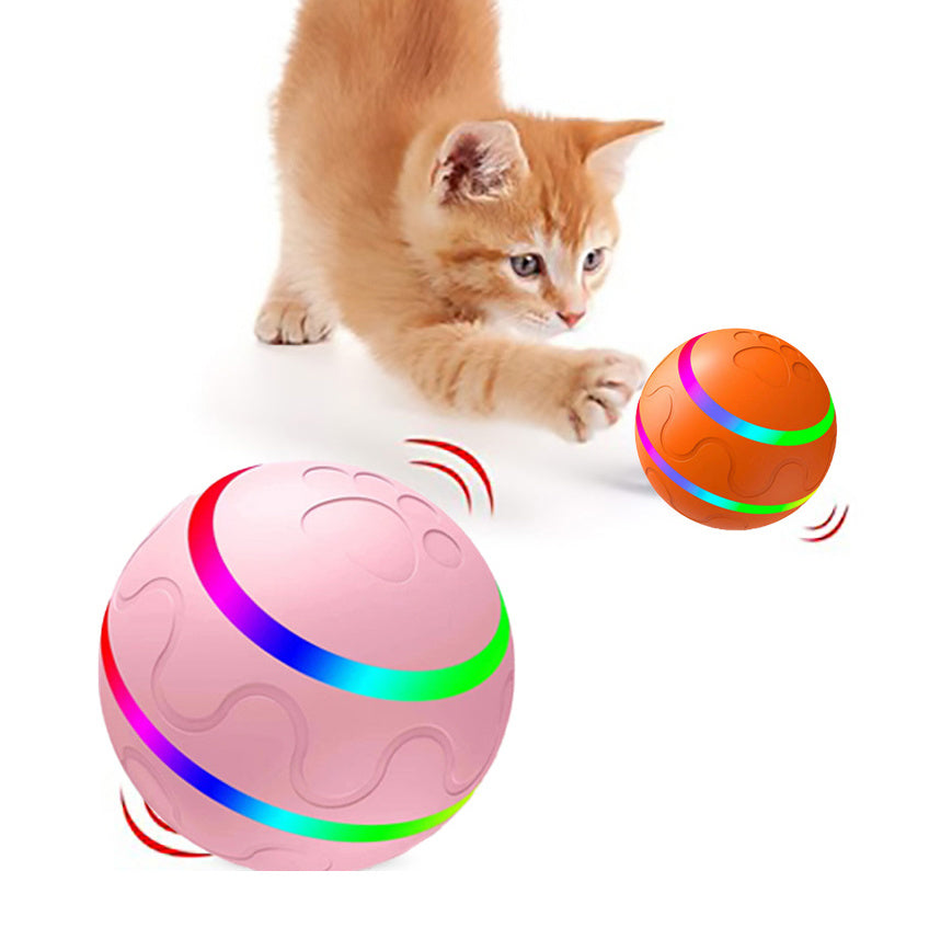 “Smart Wicked Cat Ball – USB Rechargeable Interactive Toy”