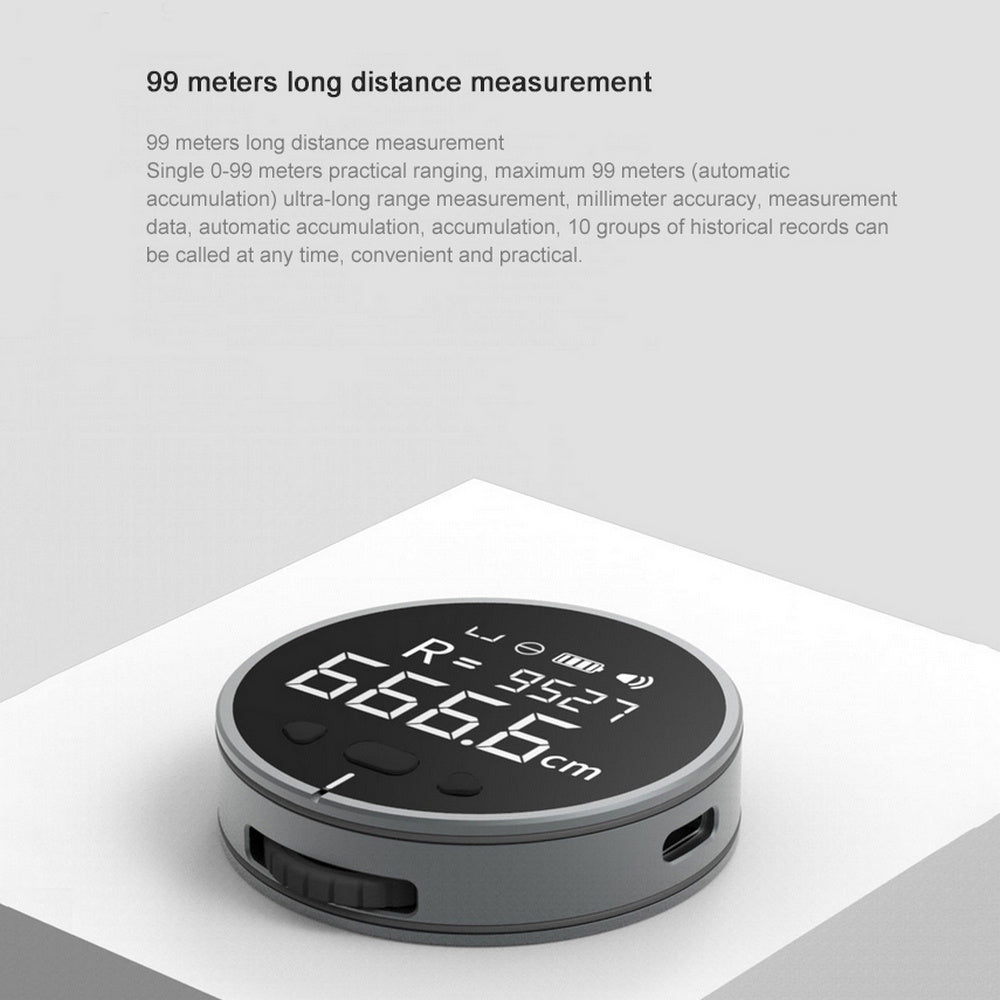 Digital Electronic Measuring Ruler – Multifunctional Smart Tape Measure with LCD Display, High Precision & Rechargeable