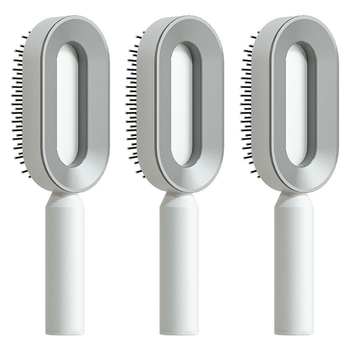 Self-Cleaning Hair Brush – One-Click Hair Removal & Scalp Massage Comb