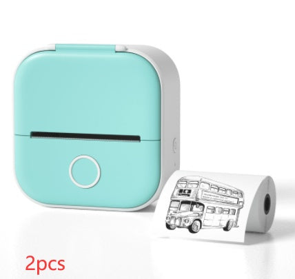 Mini Pocket Thermal Printer – Inkless, Portable & Smart