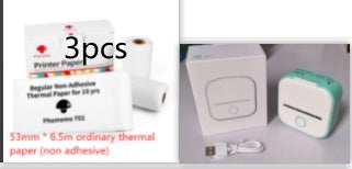 Mini Pocket Thermal Printer – Inkless, Portable & Smart