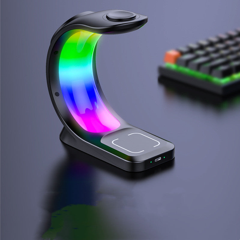 4-in-1 Magnetic Wireless Charger with Light