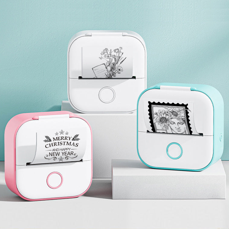 Mini Pocket Thermal Printer – Inkless, Portable & Smart