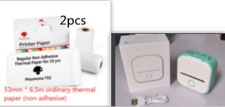 Mini Pocket Thermal Printer – Inkless, Portable & Smart
