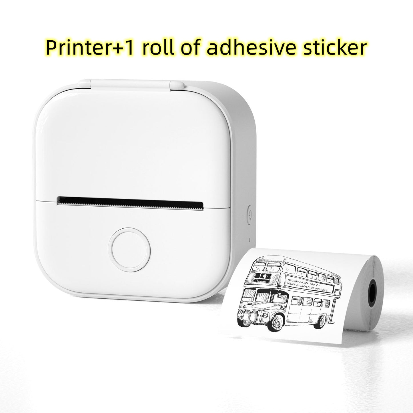 Mini Pocket Thermal Printer – Inkless, Portable & Smart