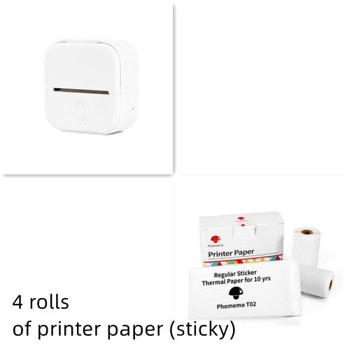 Mini Pocket Thermal Printer – Inkless, Portable & Smart