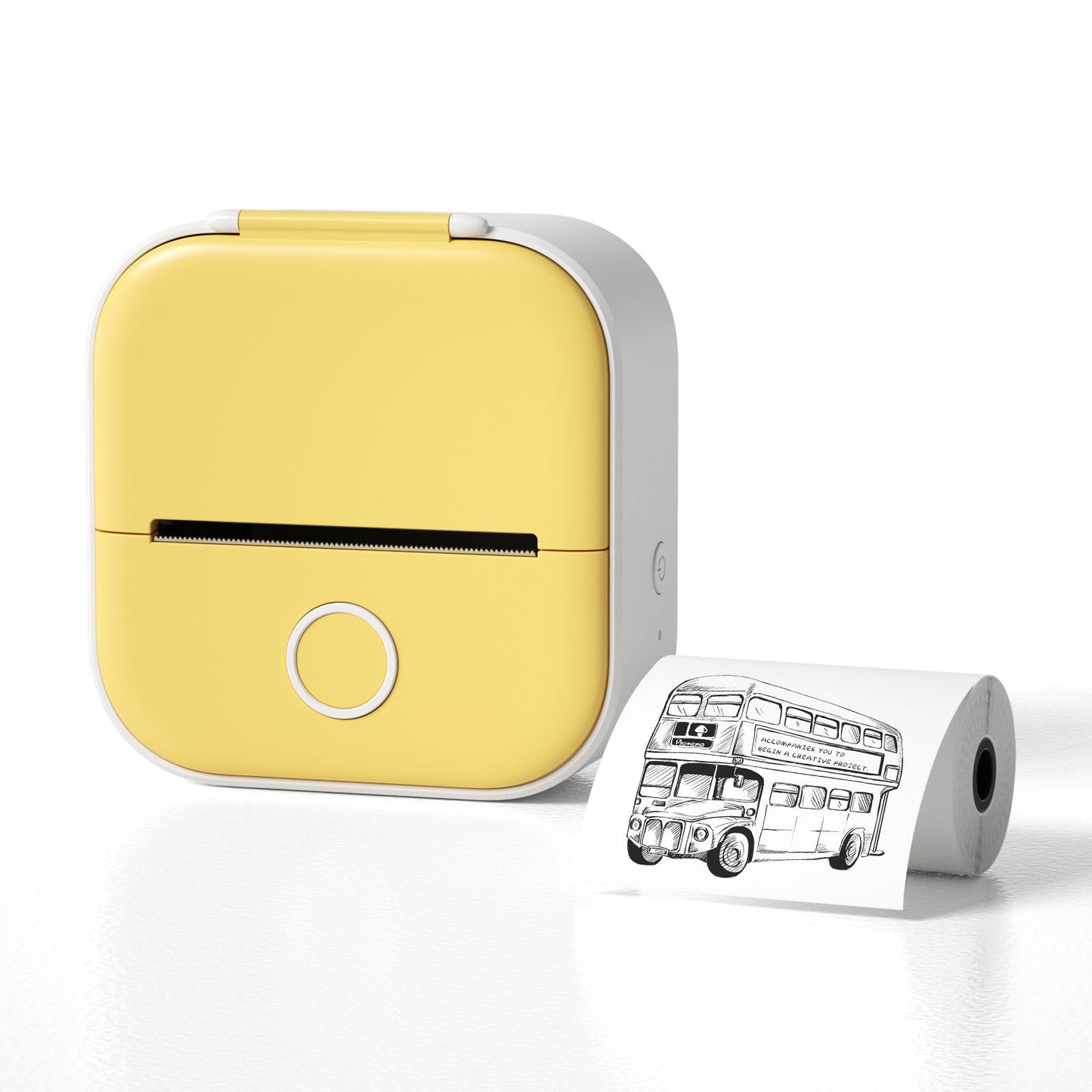 Mini Pocket Thermal Printer – Inkless, Portable & Smart