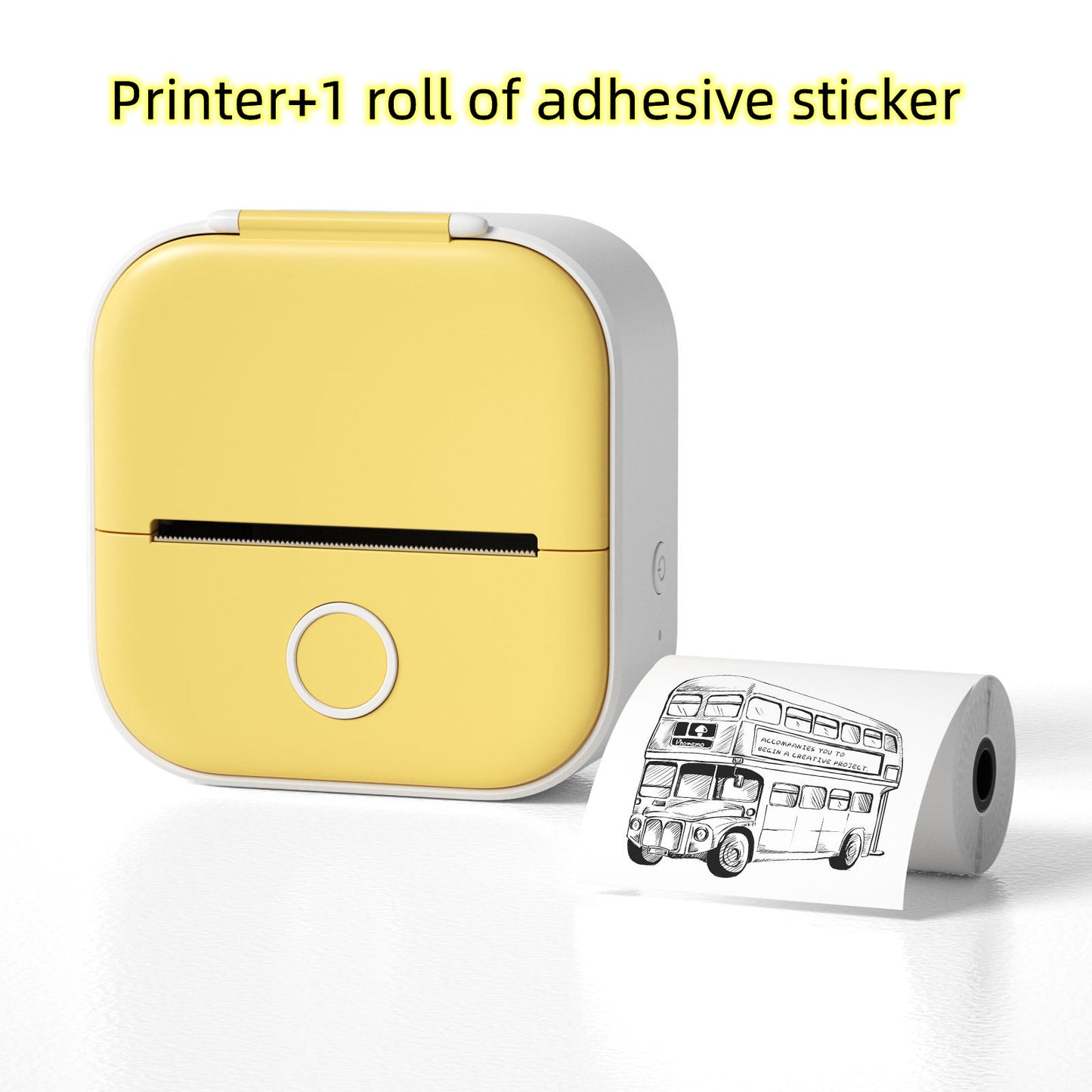 Mini Pocket Thermal Printer – Inkless, Portable & Smart