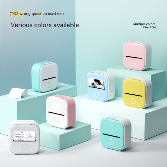Mini Pocket Thermal Printer – Inkless, Portable & Smart