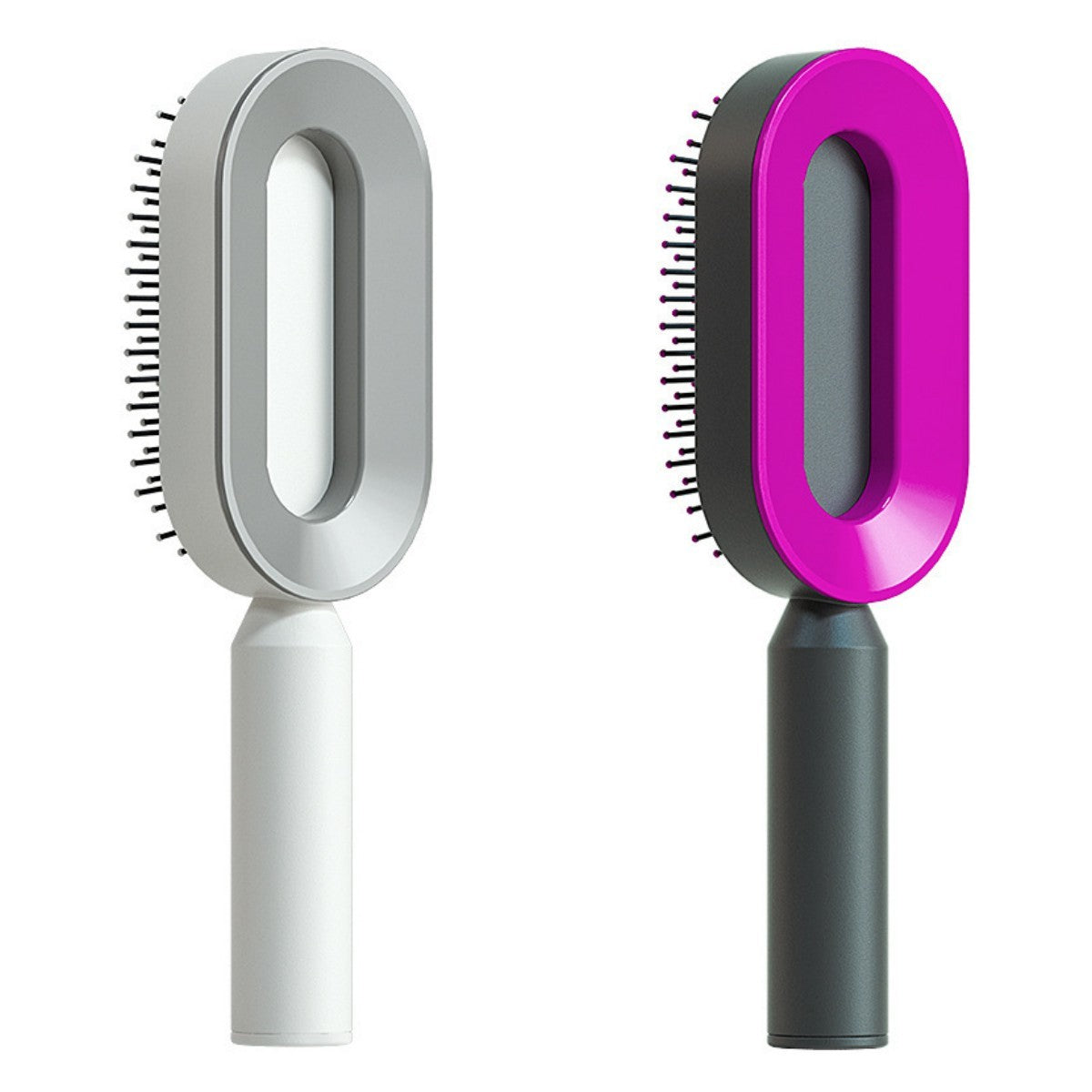 Self-Cleaning Hair Brush – One-Click Hair Removal & Scalp Massage Comb