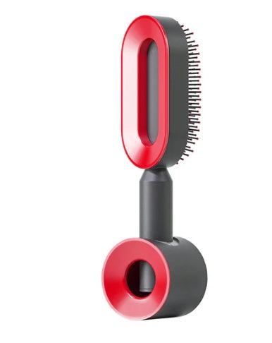Self-Cleaning Hair Brush – One-Click Hair Removal & Scalp Massage Comb