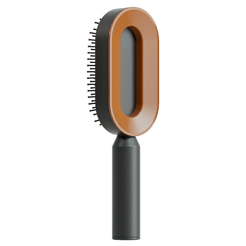 Self-Cleaning Hair Brush – One-Click Hair Removal & Scalp Massage Comb