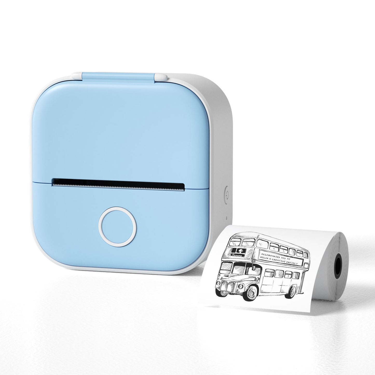 Mini Pocket Thermal Printer – Inkless, Portable & Smart