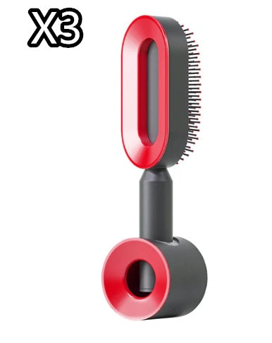 Self-Cleaning Hair Brush – One-Click Hair Removal & Scalp Massage Comb