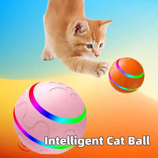 “Smart Wicked Cat Ball – USB Rechargeable Interactive Toy”