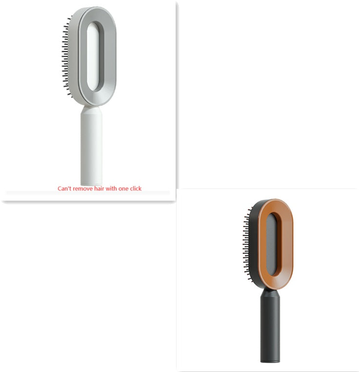 Self-Cleaning Hair Brush – One-Click Hair Removal & Scalp Massage Comb