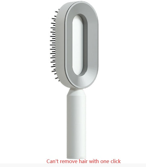 Self-Cleaning Hair Brush – One-Click Hair Removal & Scalp Massage Comb